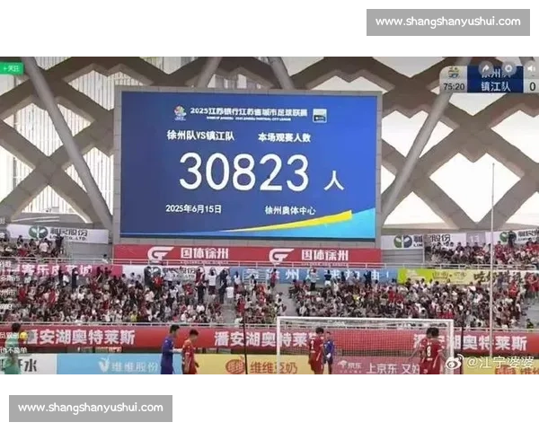3 万球迷见证!徐州补时绝杀镇江,省外观众近 7000 人创纪录 3 万球迷见证!徐州补时绝杀镇江,省外观众近 7000 人创纪录